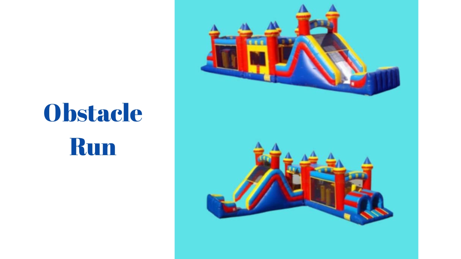 Obstacle Run inflatable by Kei Events