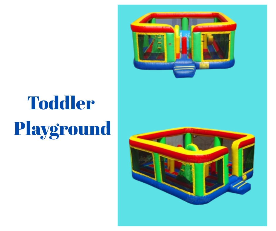 Toddler Playground bounce house by Kei Events